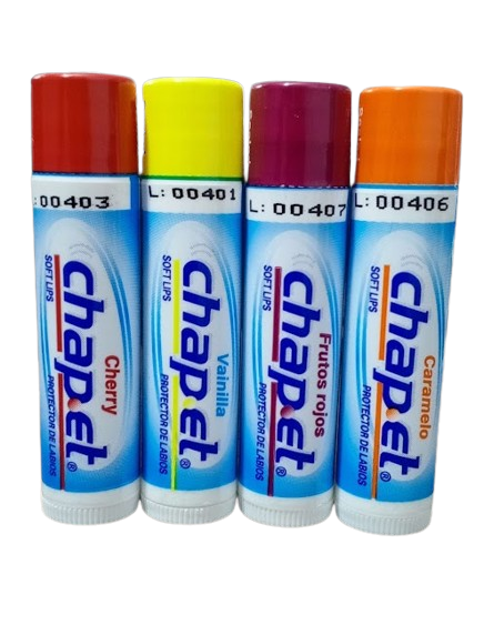 Protector Labial Chapet 5 Gramos Frutos Rojos