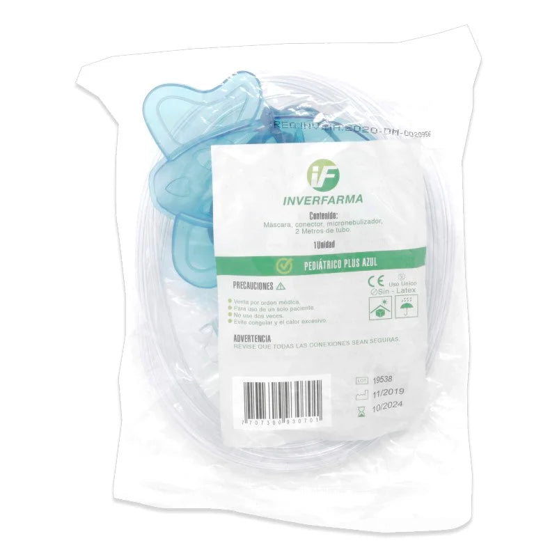 Kit Nebulizacion Plus Ped.azul Inverfarm