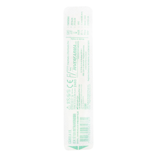 Cateter 18 gr Intravenoso Inverfarma