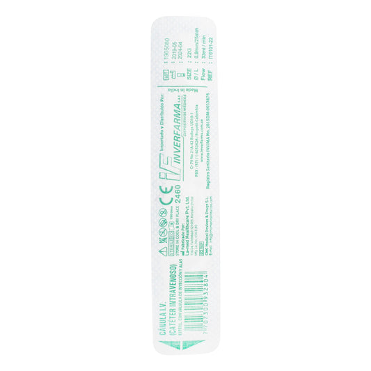 Cateter Inverfarma Intravenoso 22 gr