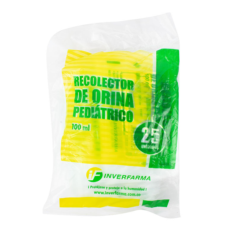 Recolector Orina Ped.bolsa.inv.25 Uds