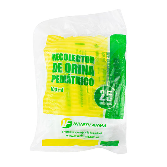 Recolector Orina Ped.bolsa.inv.25 Uds