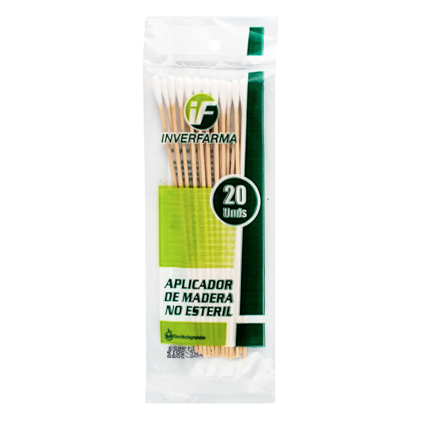 Aplicador De Madera Inverfarma 20 Uds