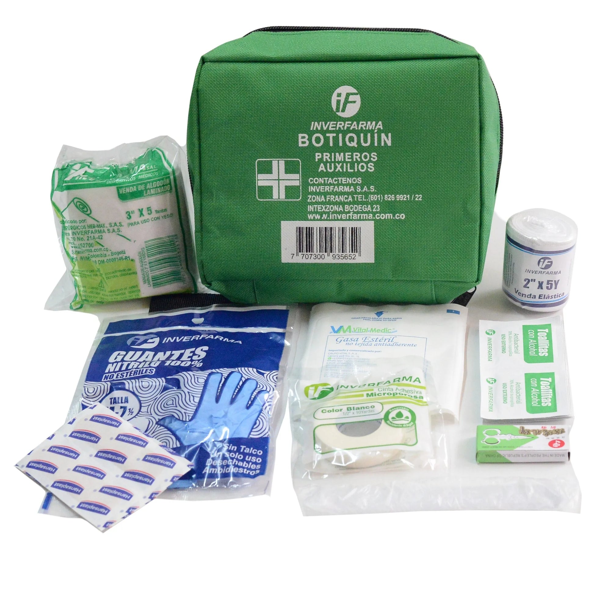 BotellaIQUIN Personal Pri.auxilio.inverfarma