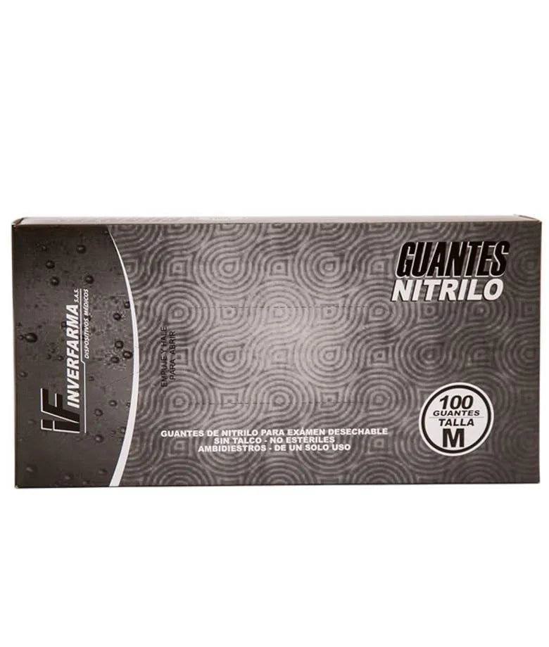 guante-nitrilo-negro-inverfarma-talla-mediana-100-unidades
