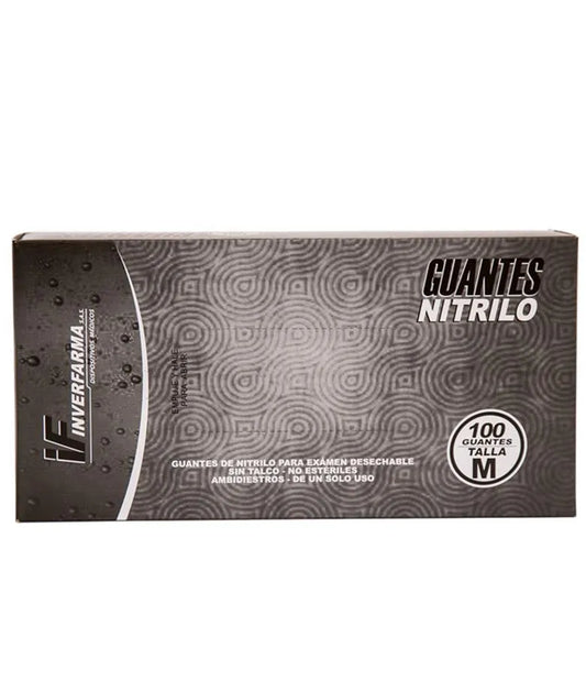 guante-nitrilo-negro-inverfarma-talla-mediana-100-unidades