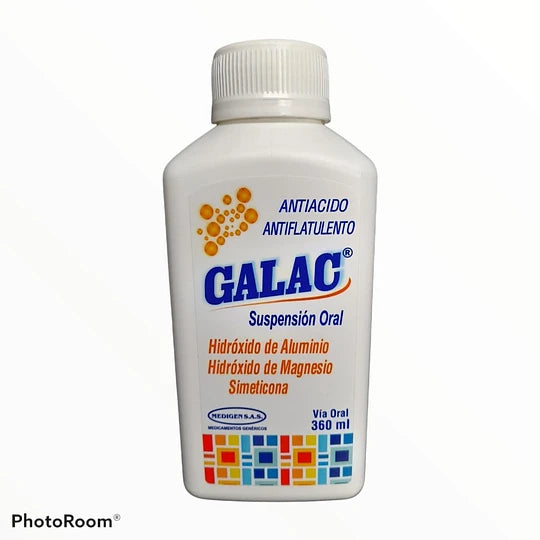 Antiácido Antiflatulento Galac Suspensión