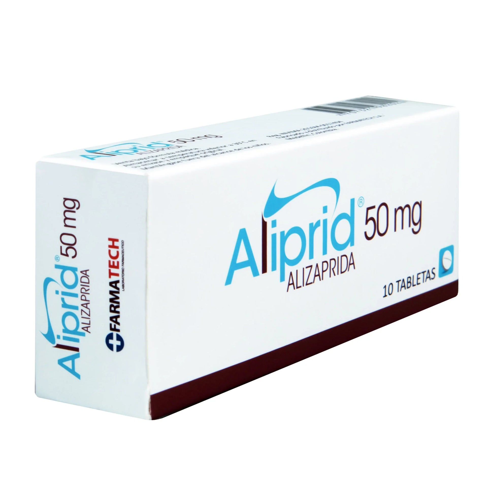 Aliprid 50 mg 10 Tabletas Hp