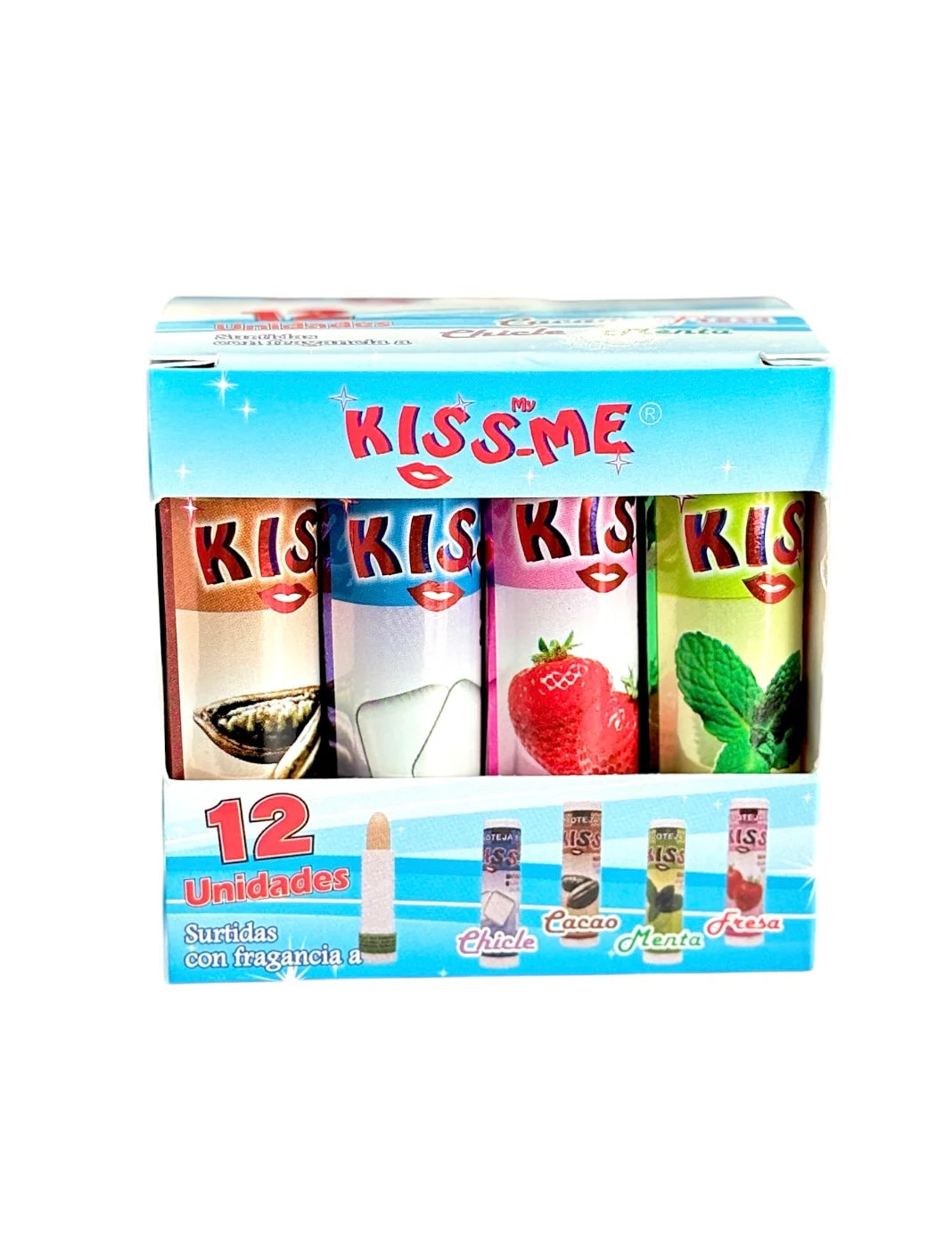 Manteca De Cacao Kiss-Me Labial X 12
