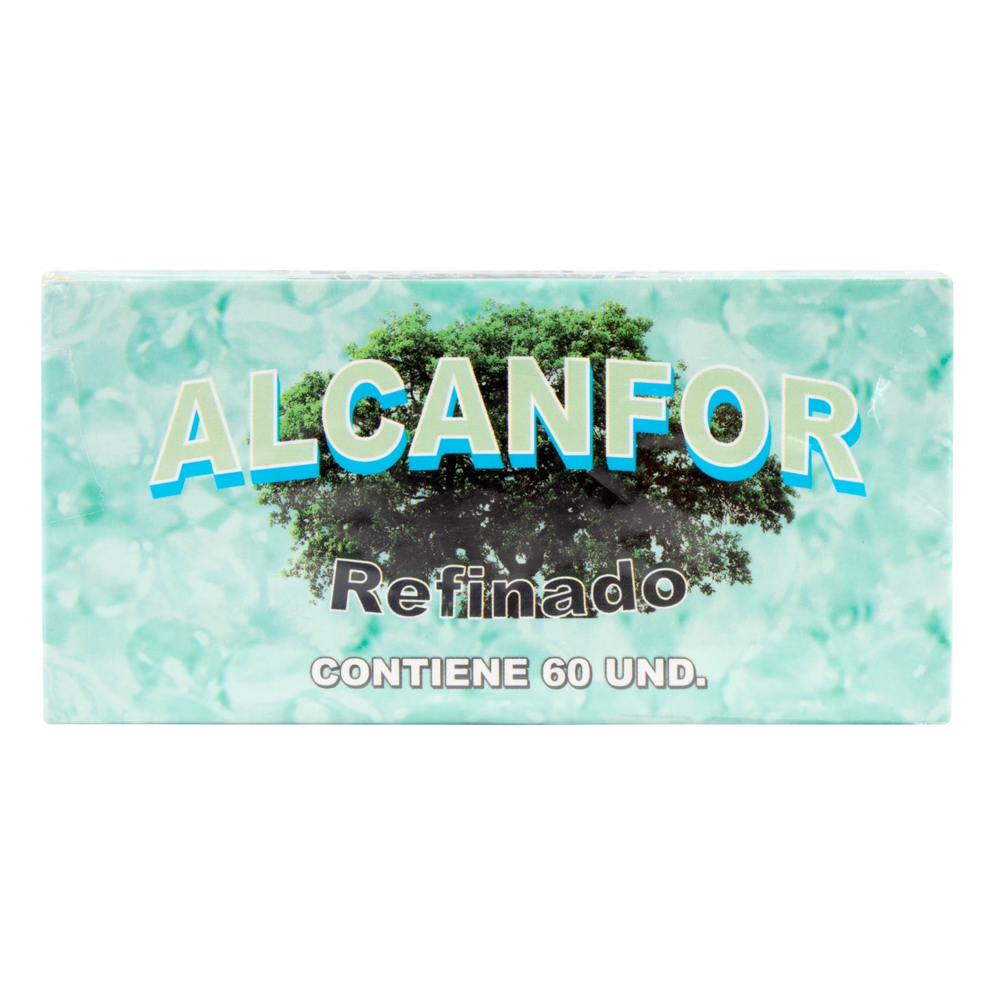 Alcanfor Refinado 60 Unidades