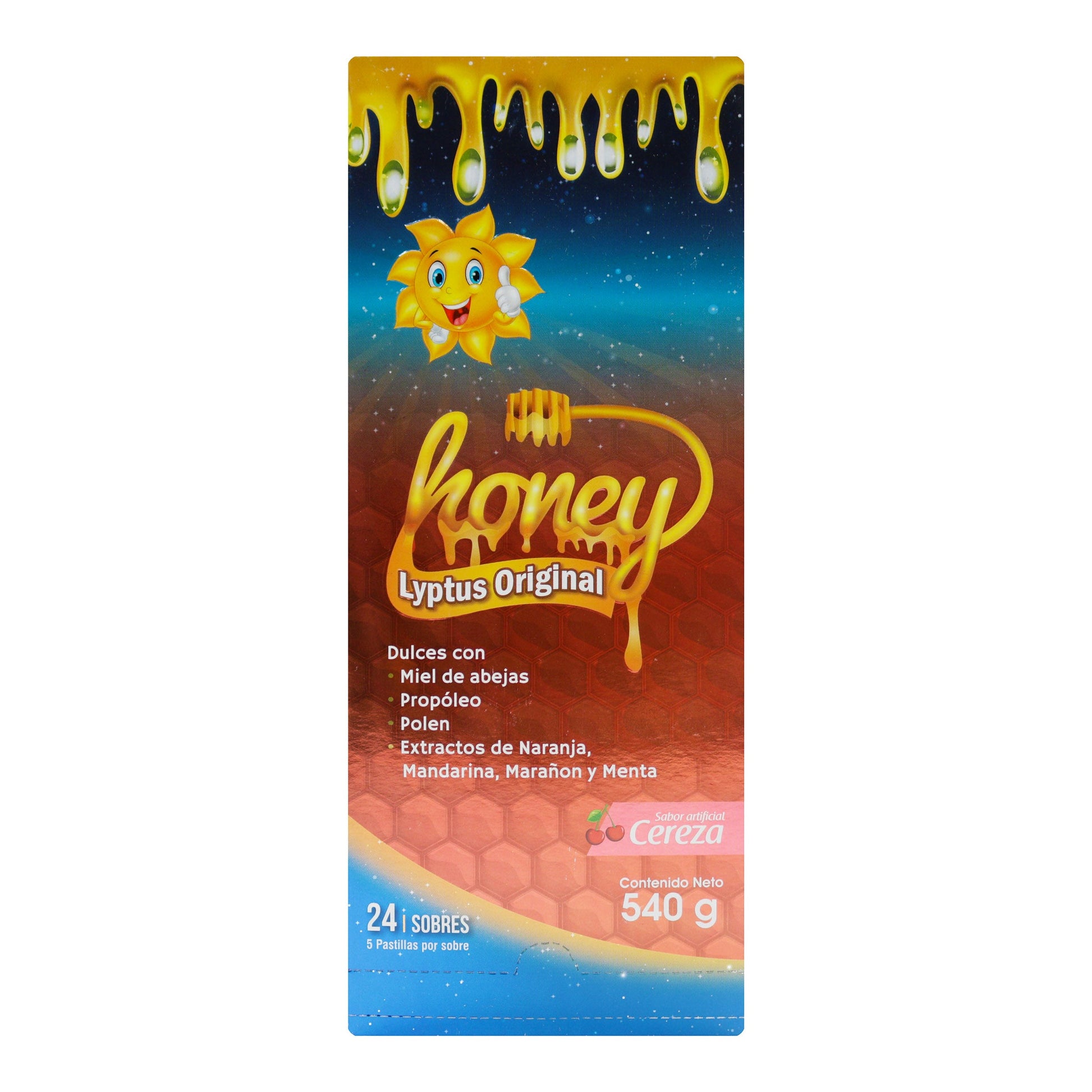 Honey Lyptus X 24 Sobres Cereza