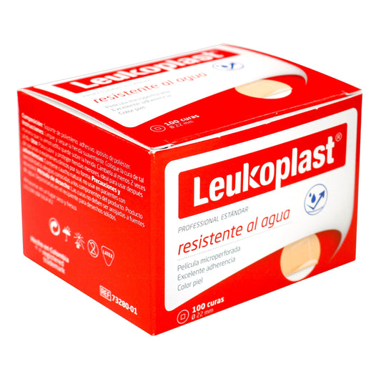 Curas Leukoplast Standar Redonda 100 Unidad
