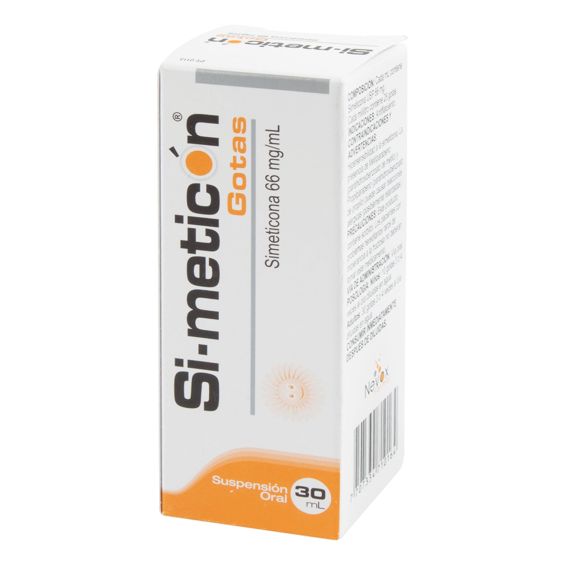 SimeticonaON Gotas 66 mg 30 ml