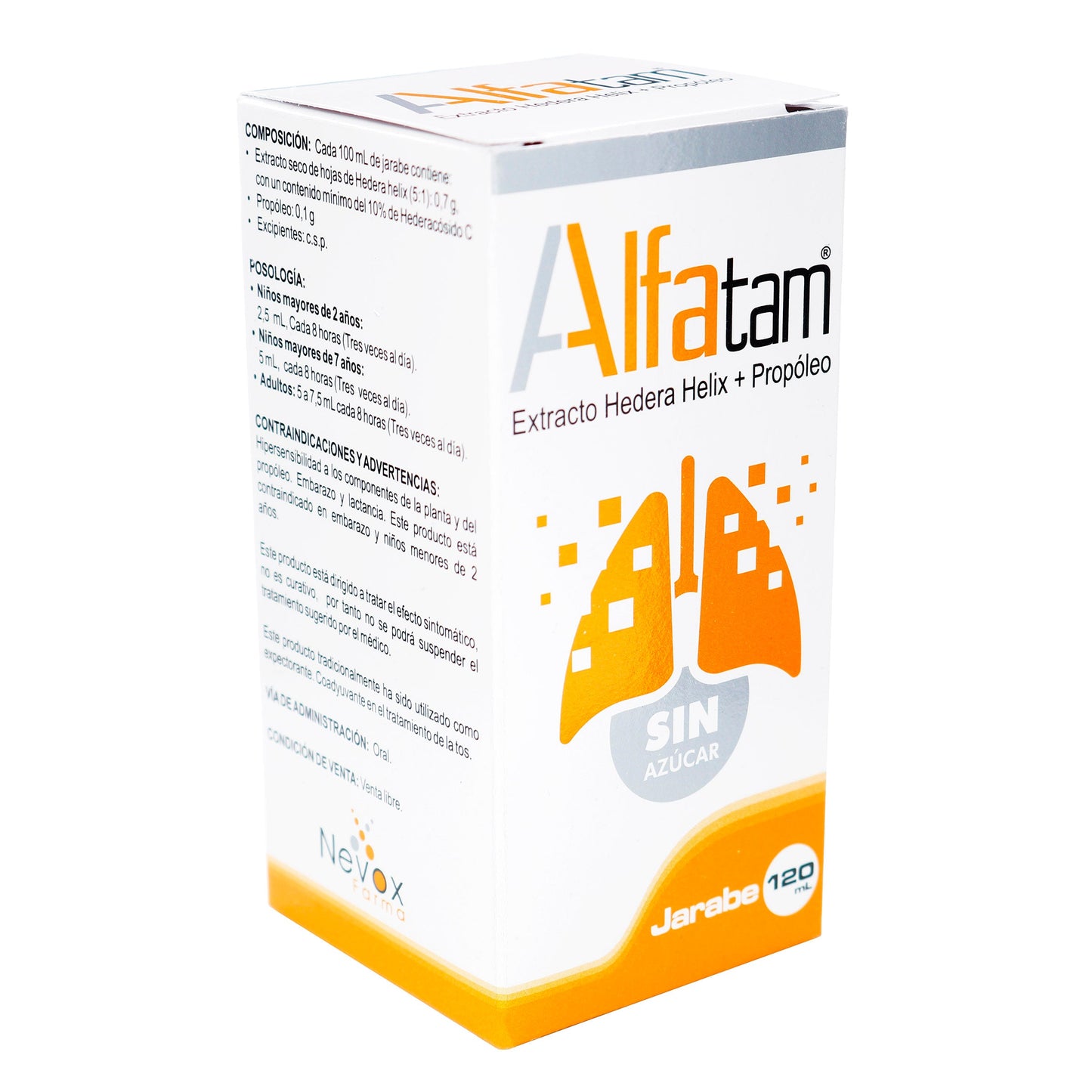 Alfatam 120 ml (hedera Helix+propoleo)