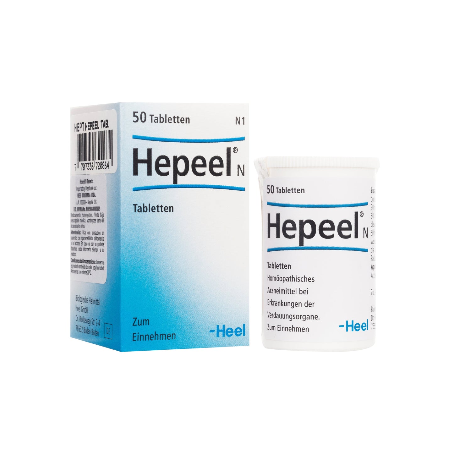 Hepeel 90 mg 50 Tabletas