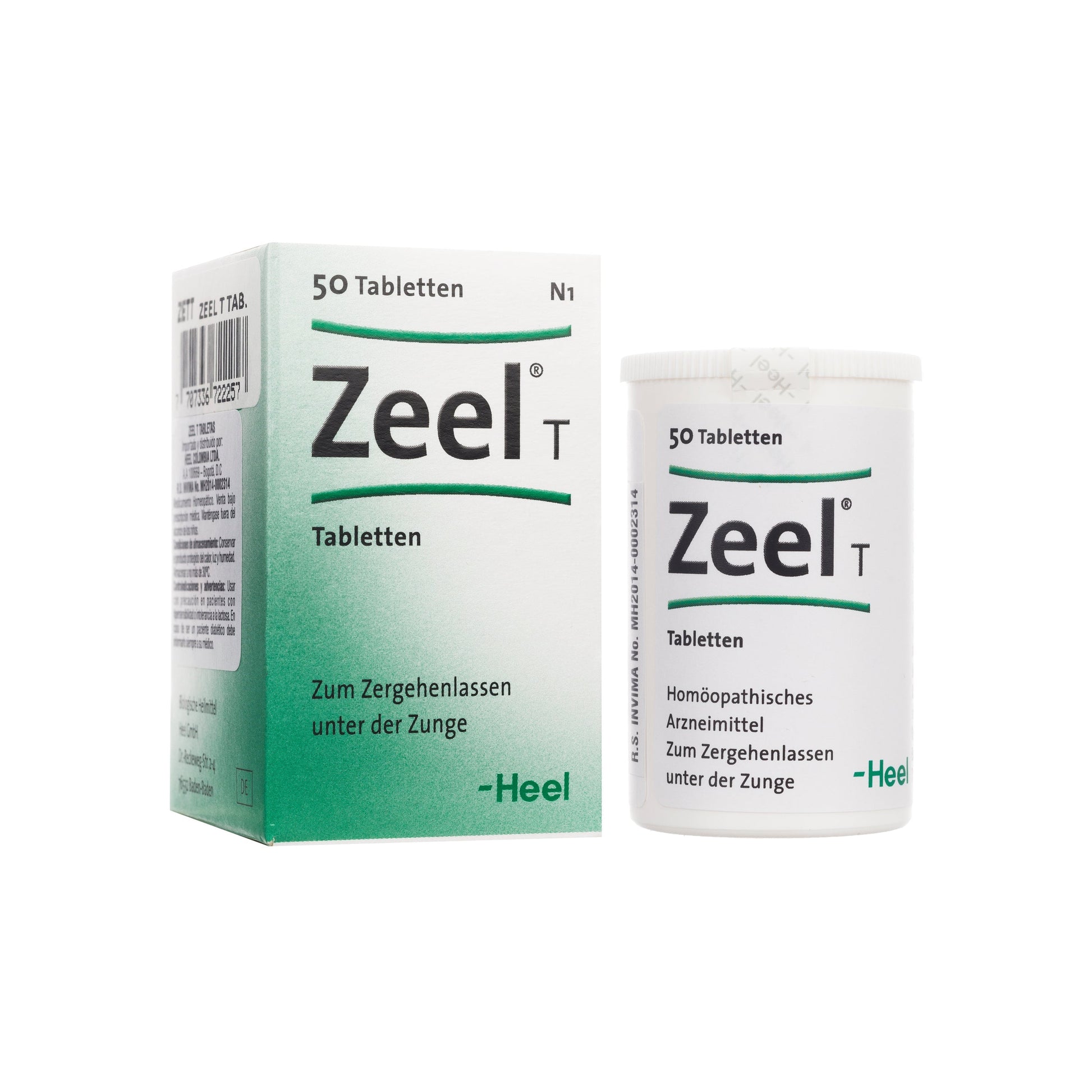 Zeel T 50 Tabletas