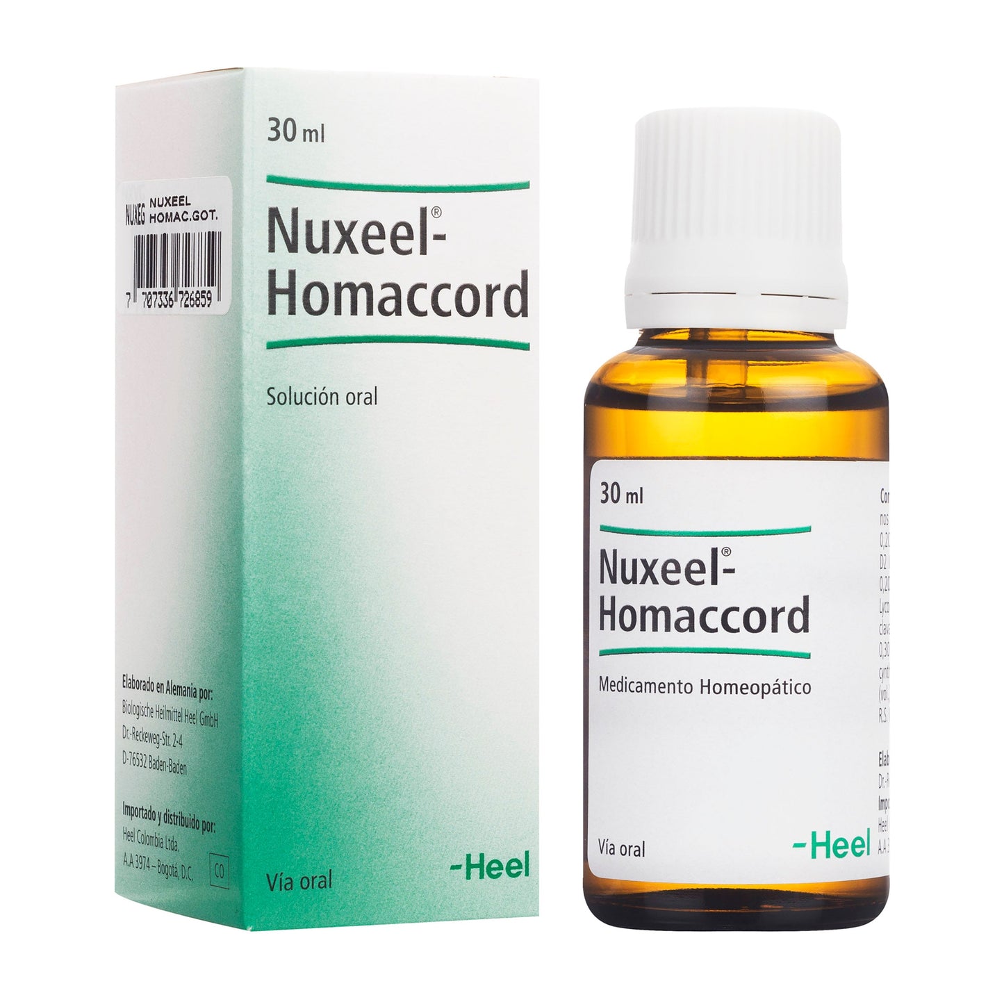 Nuxel Homaccord Gotas 30 ml
