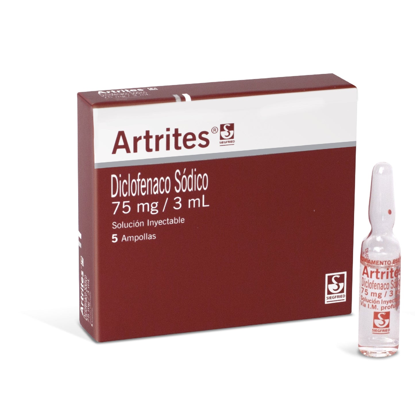 Artrites 75 mg 3 ml 5 Ampolla DiclofenacoEN Sod