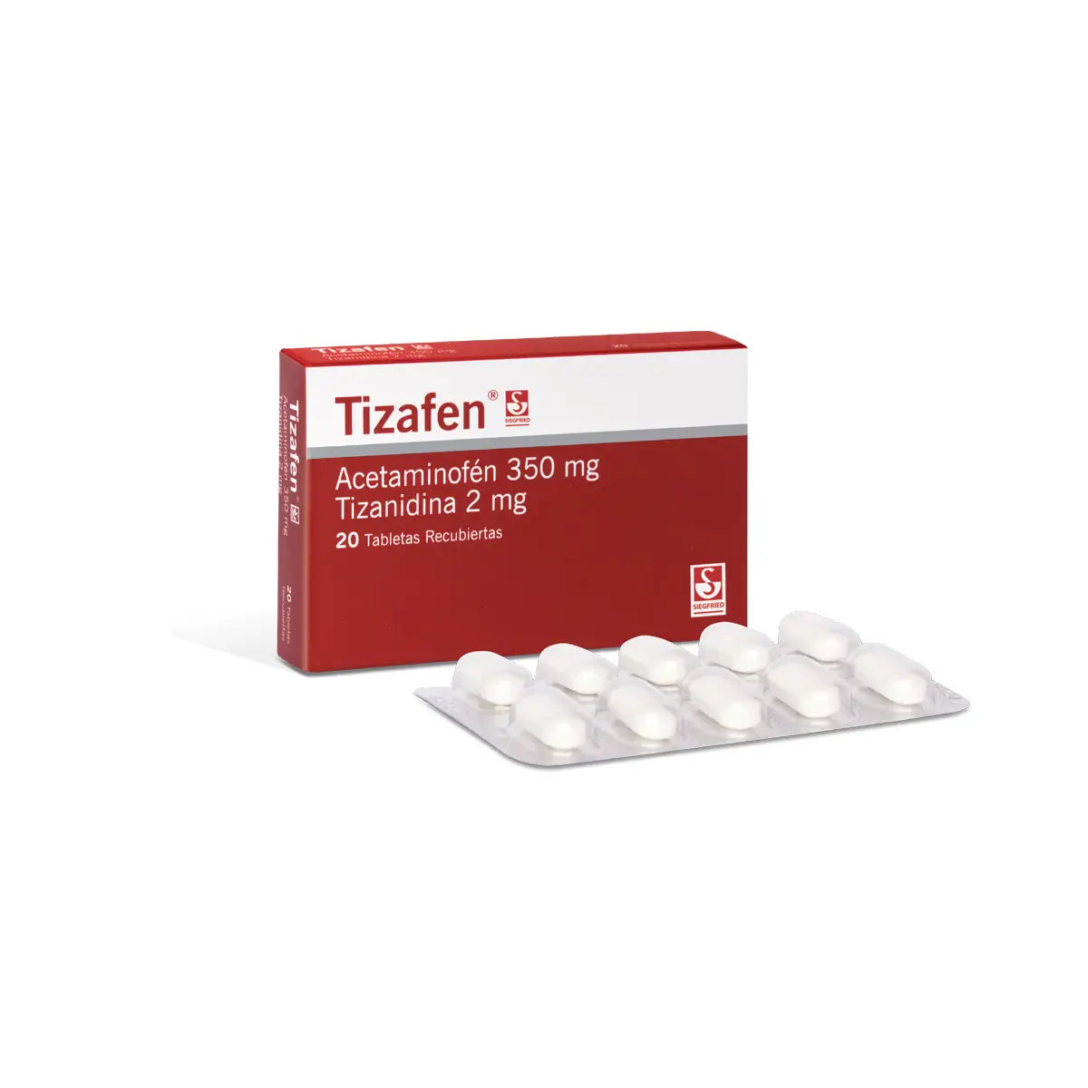 Tizafen 20 Tabletas(PB)