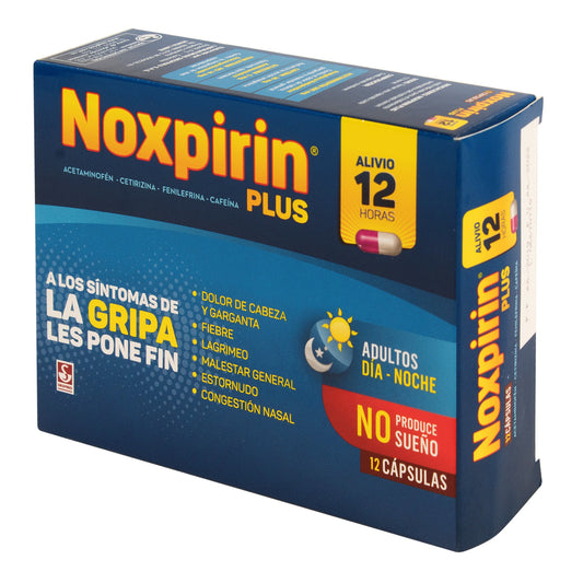 Noxpirin Plus 12 Cápsulas