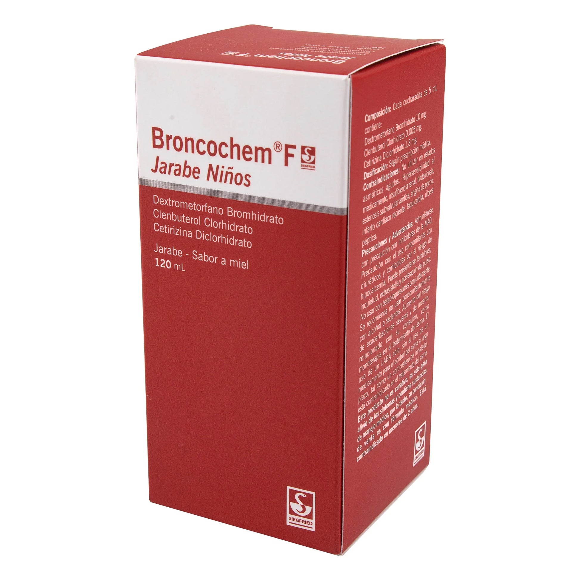 Broncochem F Pediatrico Jarabe 120 ml