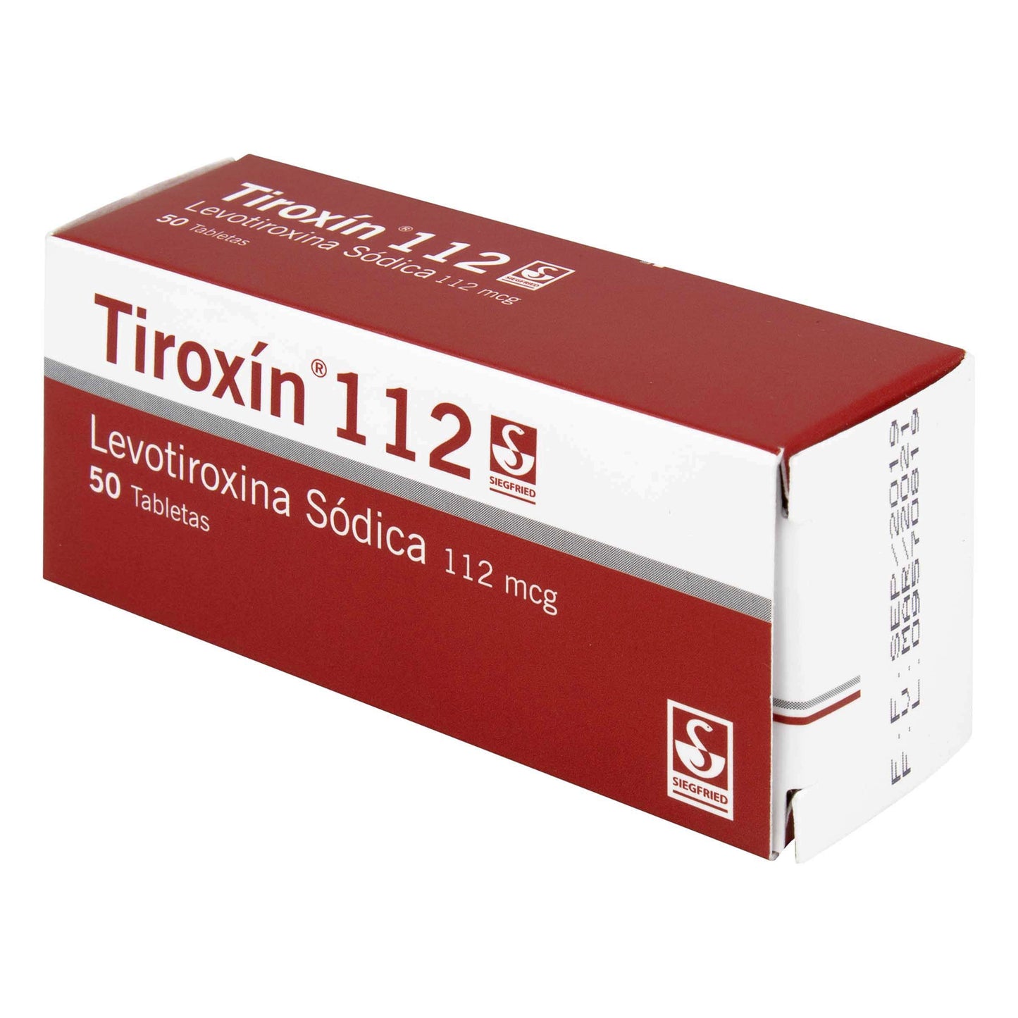 Tiroxin 112 mcg 50 Tabletas(PDB)