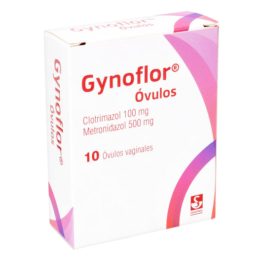 gYNOFLOR 500/100 mg 10 Óvulos Vag.
