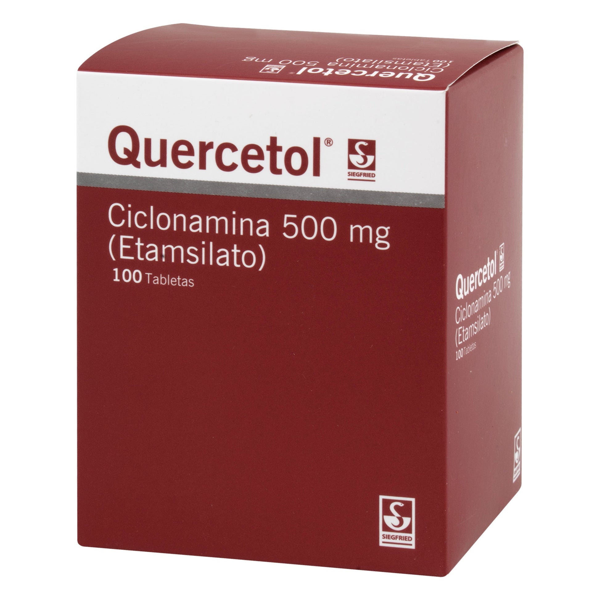 Quercetol 500 mg 100 Tabletas (a)