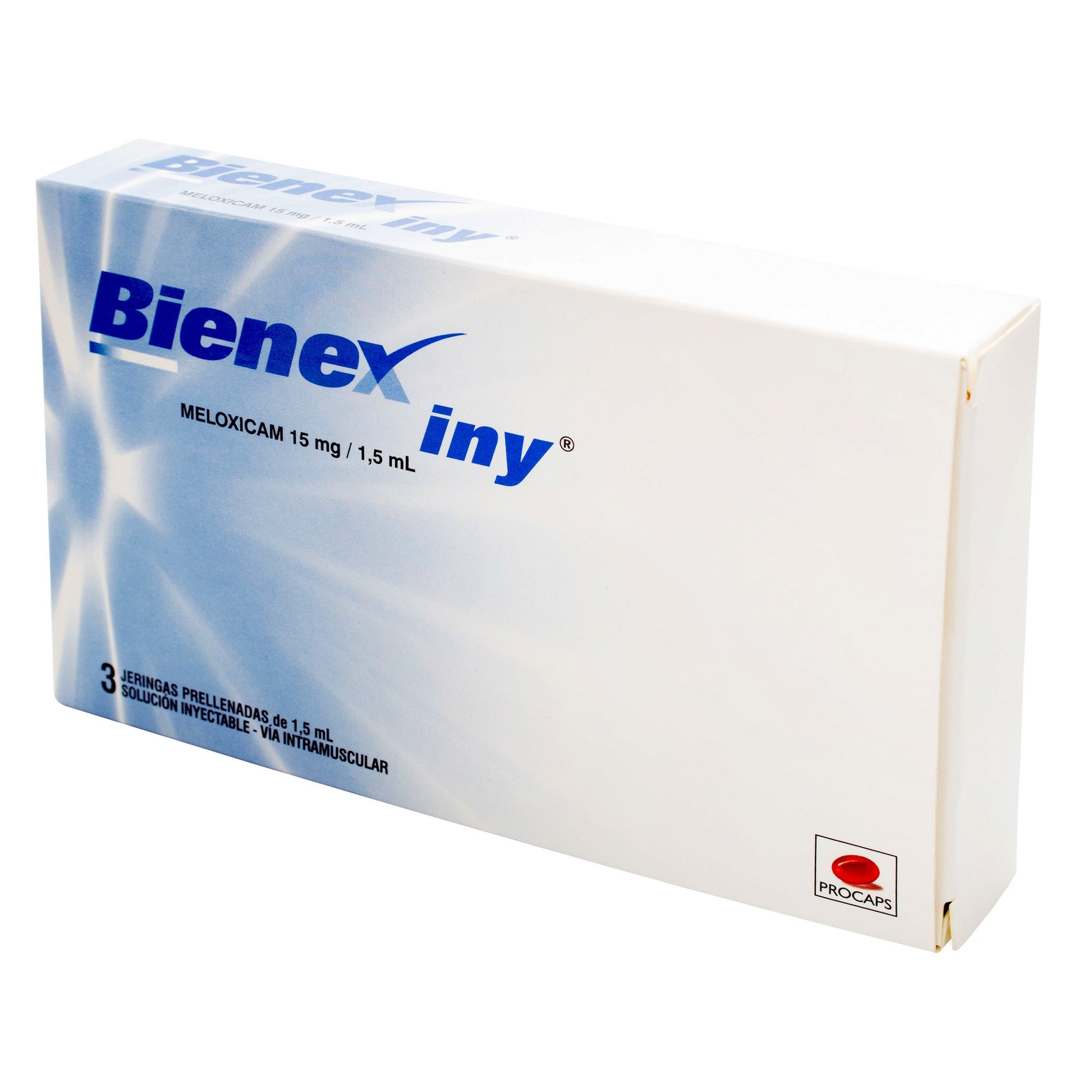 Bienex 15mg X 3 Ampollas