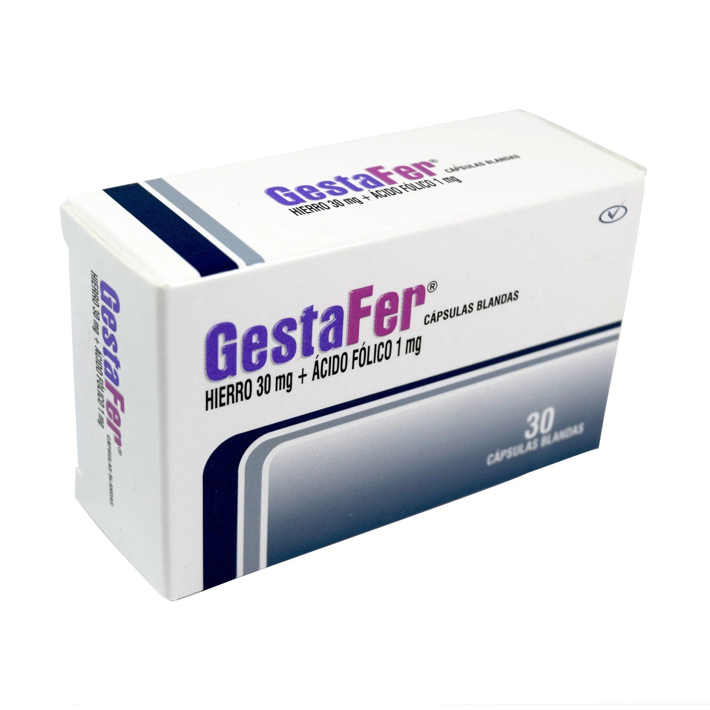 gESTAFER 30 Cápsulas
