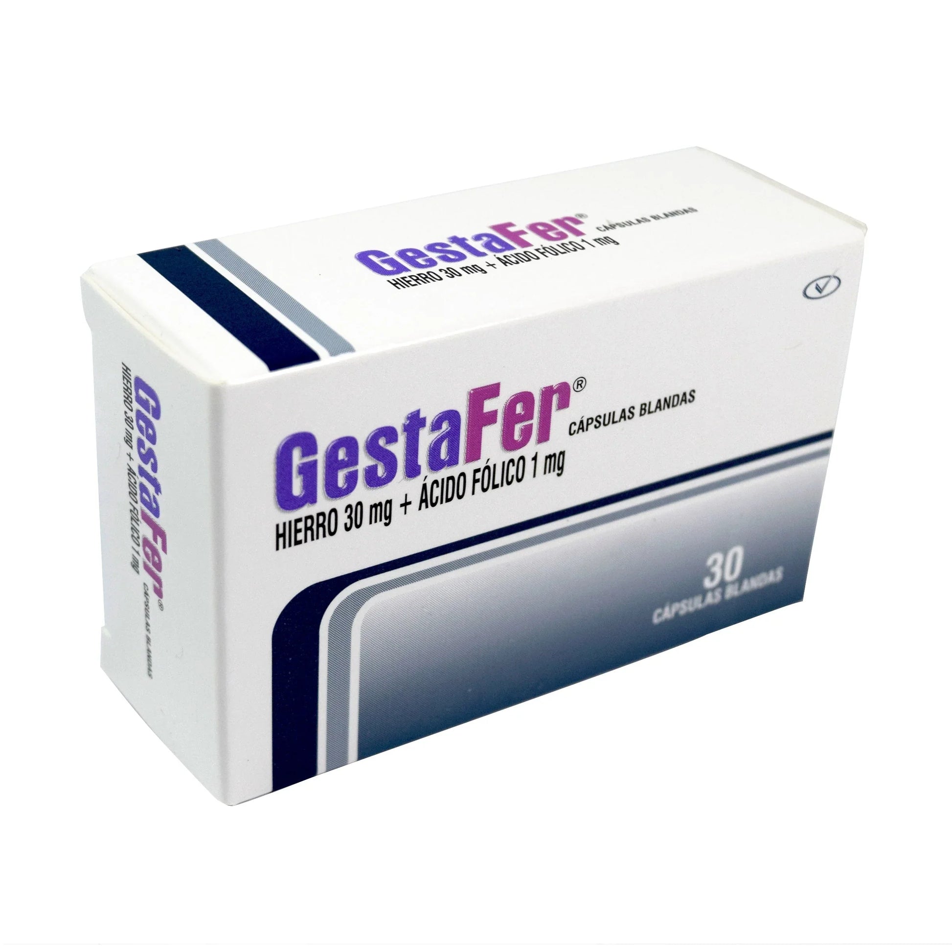 gESTAFER 30 Cápsulas