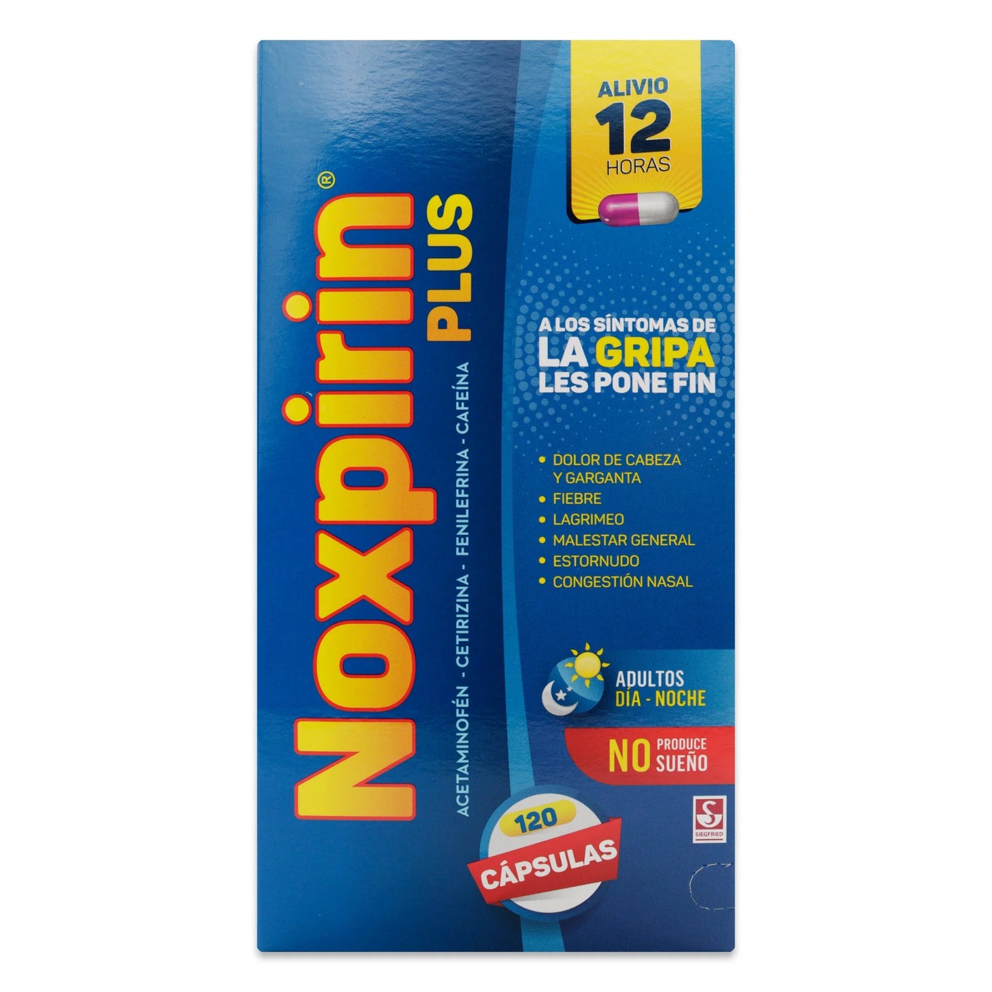 Noxpirin Plus Cápsulas 120 mg