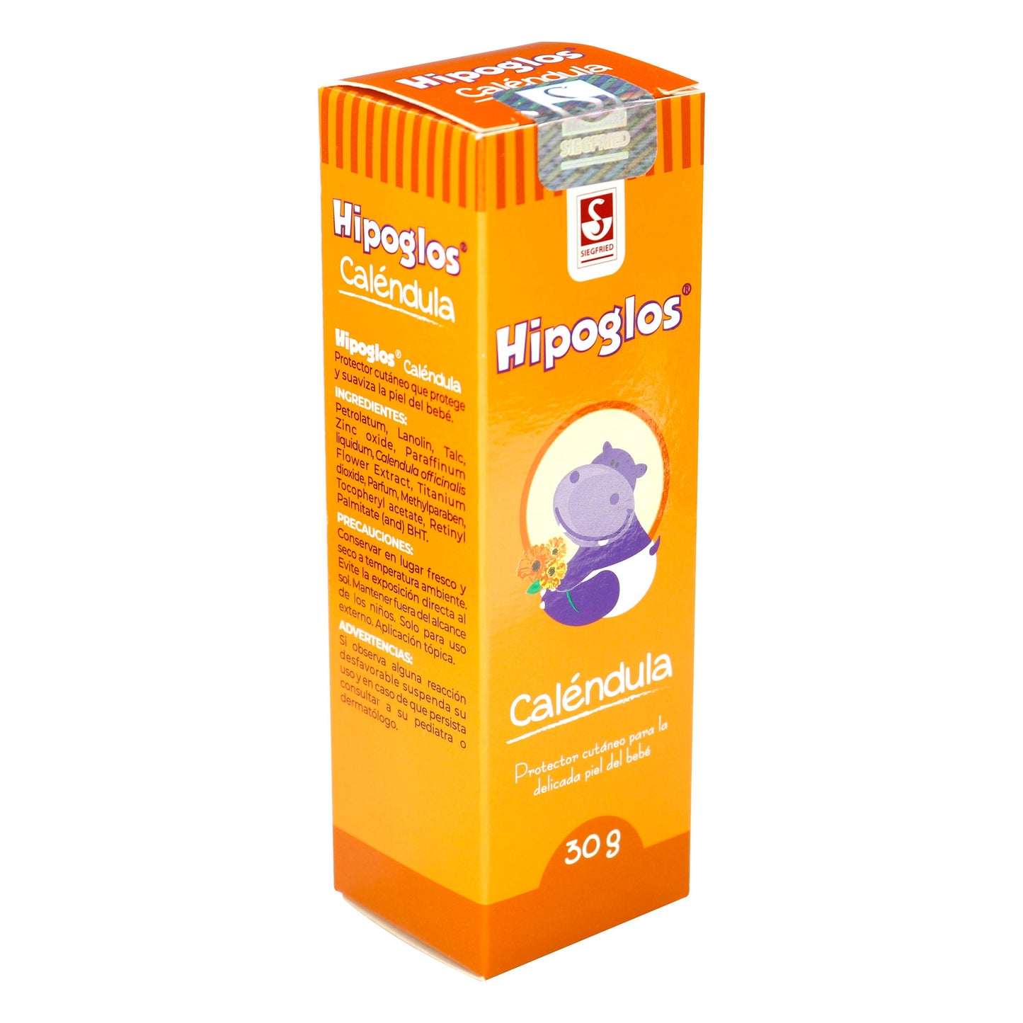 Hipoglos Calendula Tubo 30 gr