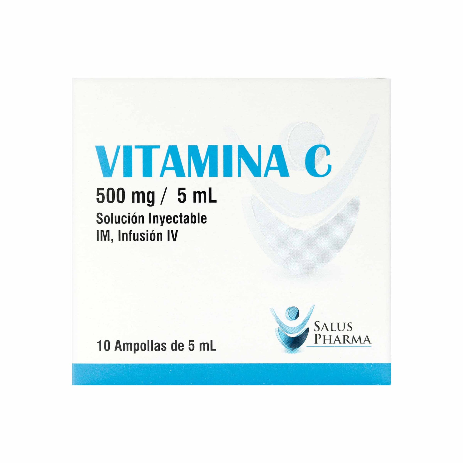 Vitamina C 500 mg/5 ml 10 Ampollas(SAV)