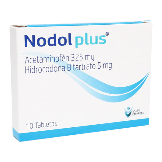 Nodol Plus X 10 Tabletas