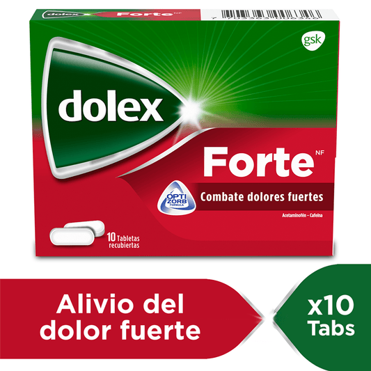 Dolex Forte 500 mg 10 Tabletas