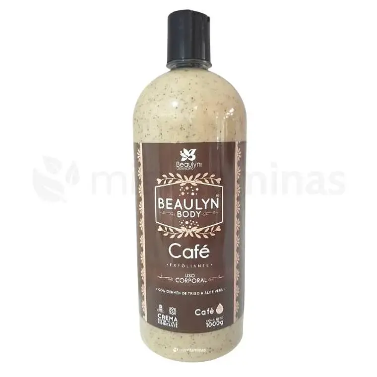 Crema Hidratante Y Nutritiva Café 1000 Gramos Beaulyn