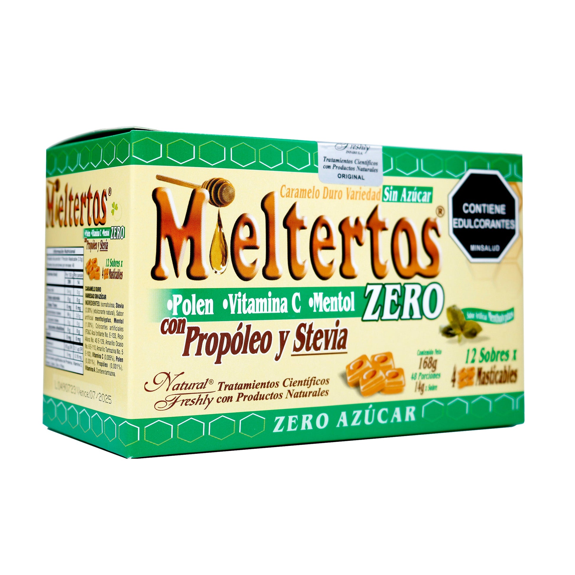 Mieltertos Zero PastaIL. Masticable 12sbs
