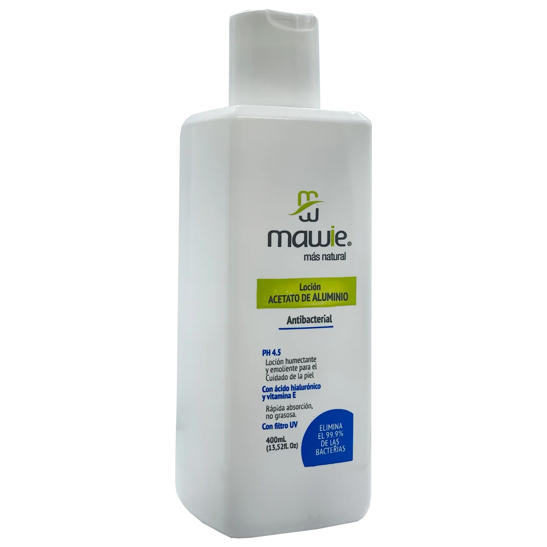 Loción.ACETATO De Aluminio Anti.mawie 400ml