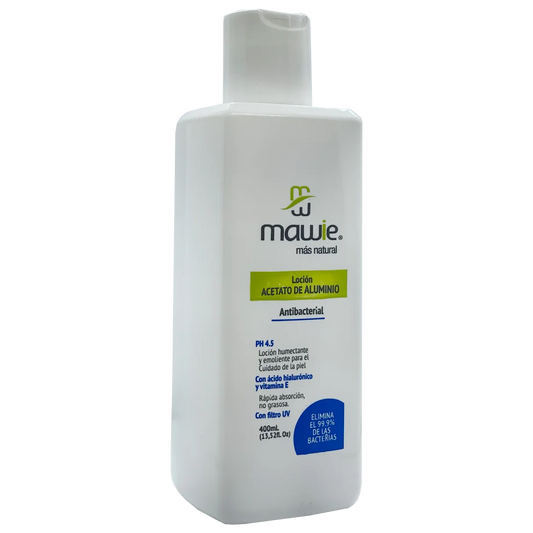 Loción.ACETATO De Aluminio Anti.mawie 400ml