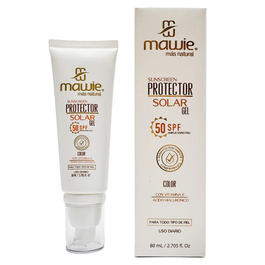 Protector Solar Spf50 Gel Colirio Mawie 80ml