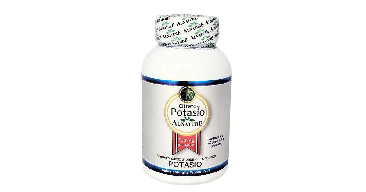 Citrato De Potasio Alnature 60 Un