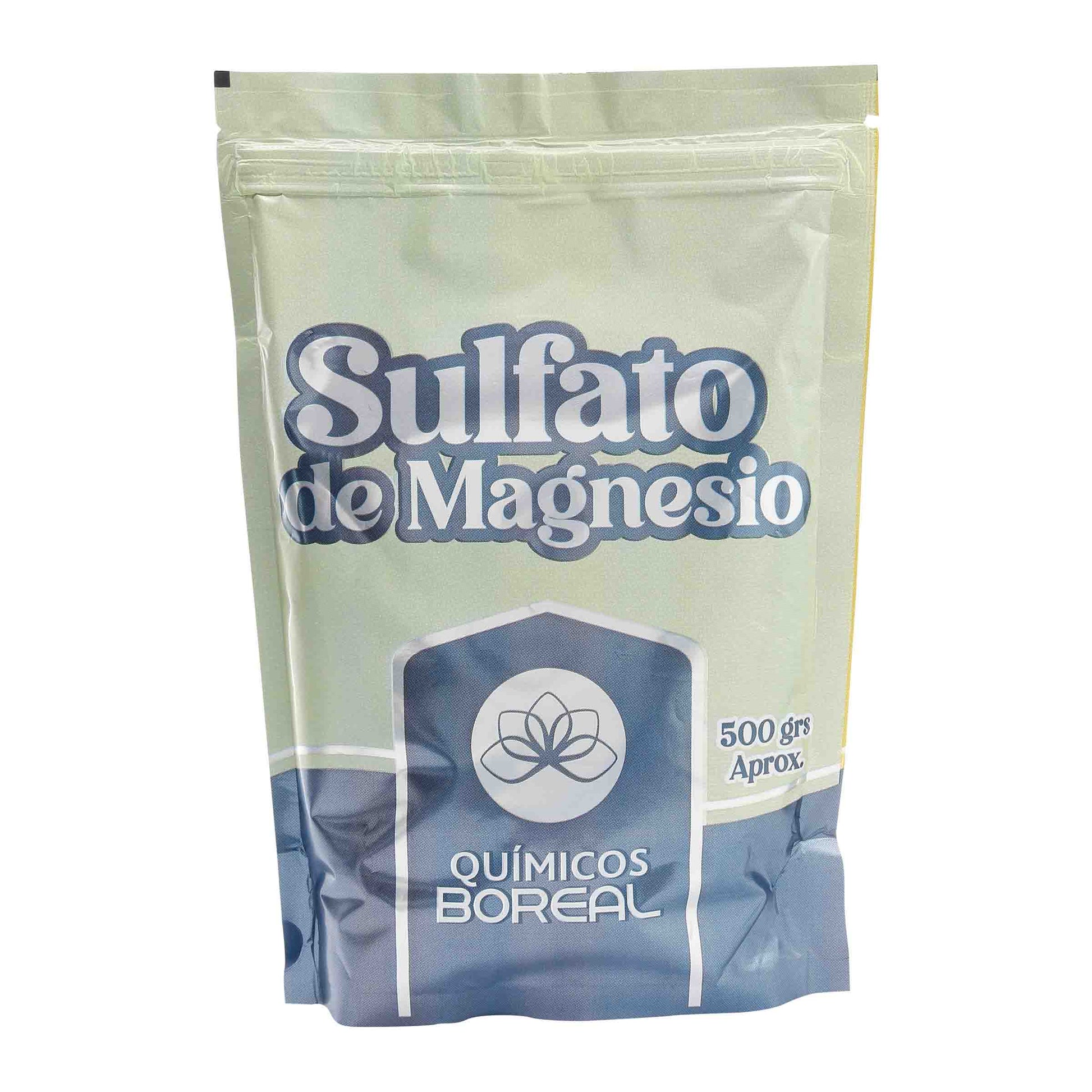 Sulfato De Magnesio X 500g Quimicos Bor