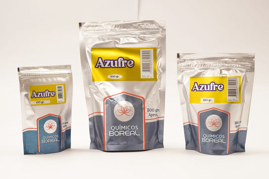 Azufre 100 Gramos Químicos Boreal