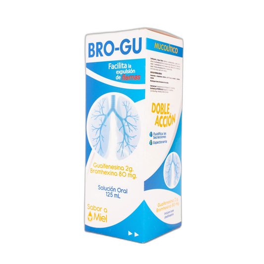 Bro-Gu Expectorante SUSP 125 ML Sabor A Miel