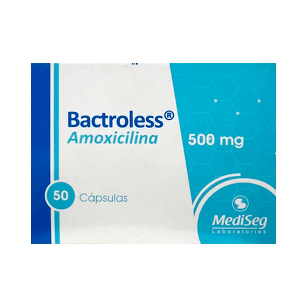 Bactroless 500 MG 50 CAP Icom