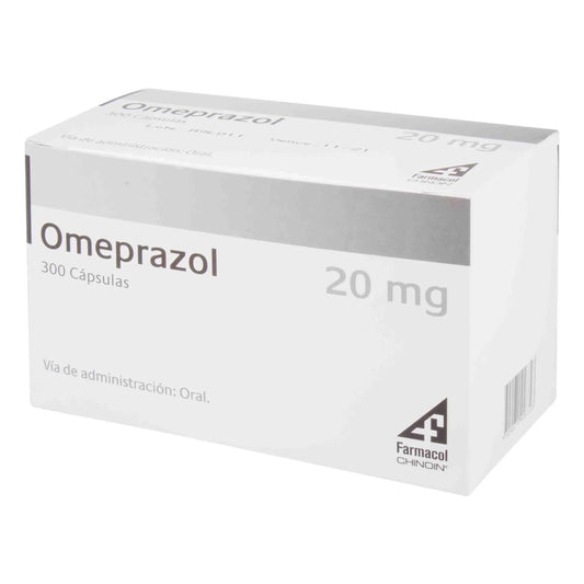 Omeprazol 20 mg 300 Cápsulas