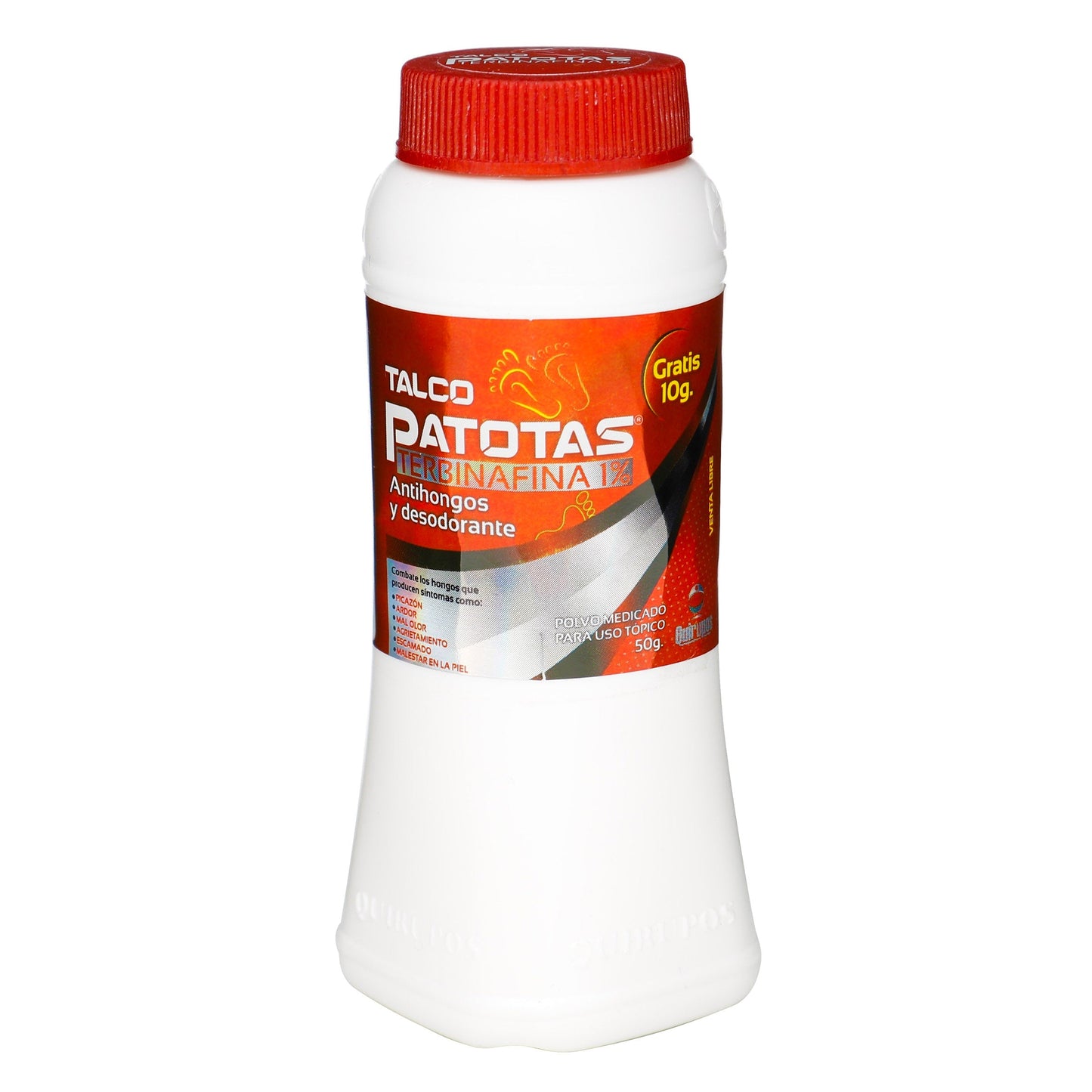 Talco Patotas Terbinafina 1% 50g