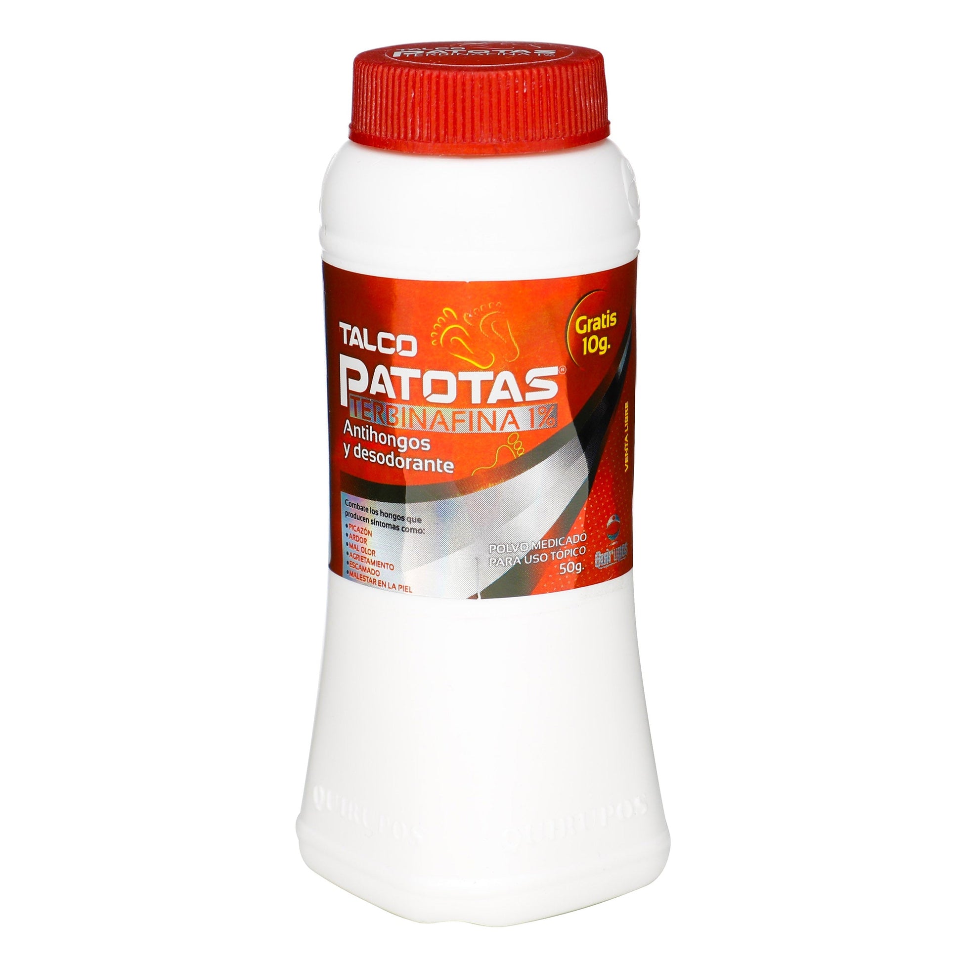 Talco Patotas Terbinafina 1% 50g