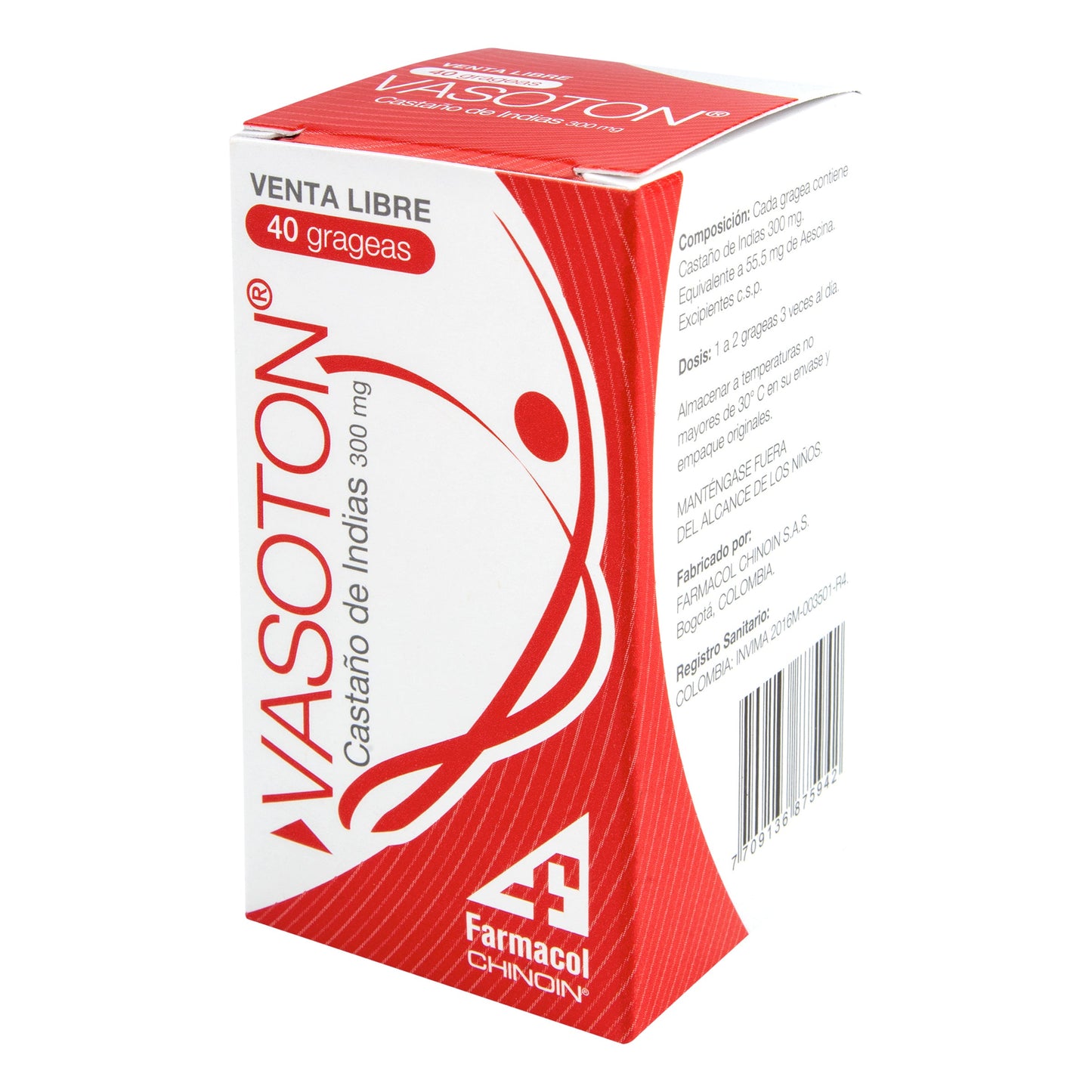Vasoton Tableta X 40 Tableta
